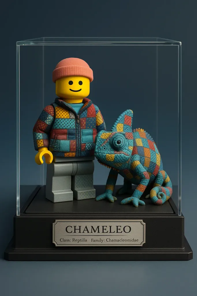 LEGO models that simulate you 🎨 sample output