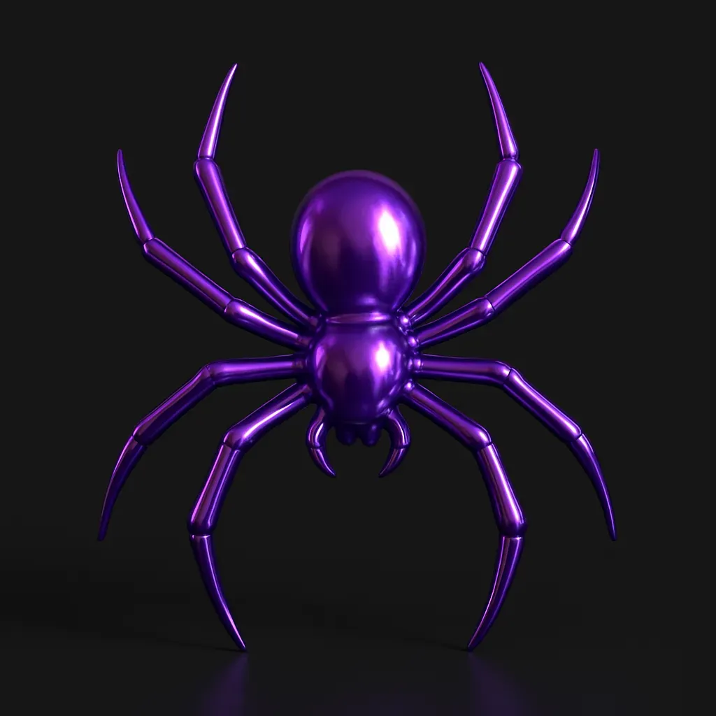 Make A Glossy 3D-rendered chrome sample output