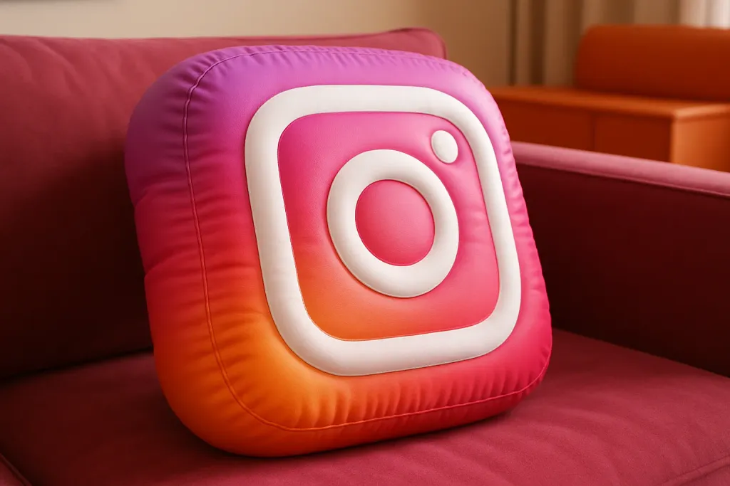 Turn Your Logo or Icon into a Hug Pillow with This Prompt! sample output