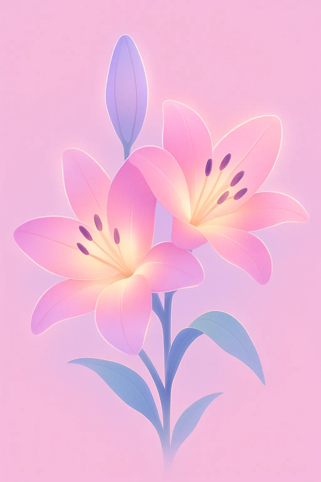 Draw flowers based on real pictures 🌸