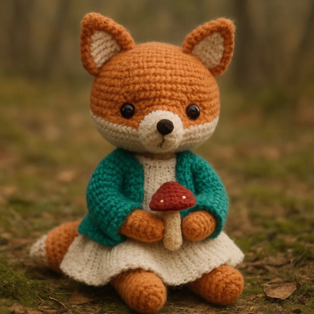 Crochet doll-style