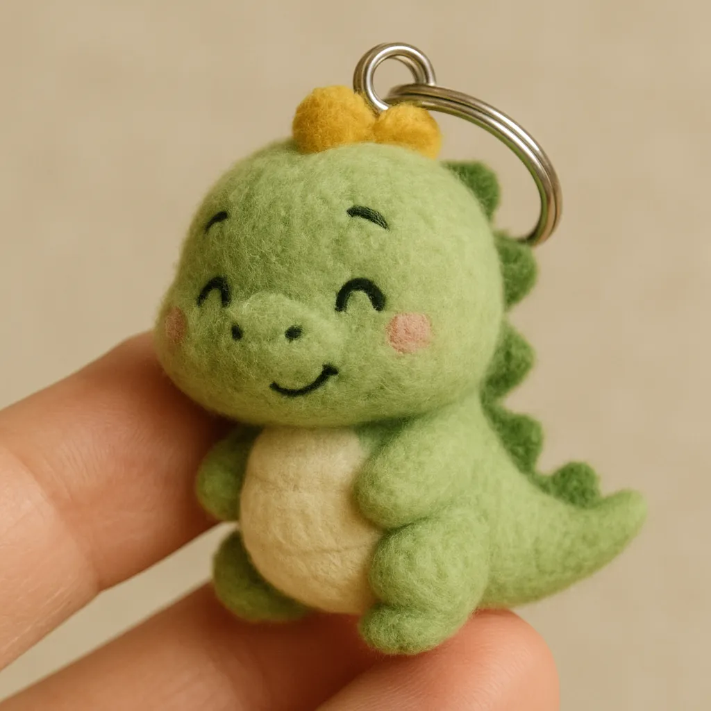 Mini Keychain from emoji sample output