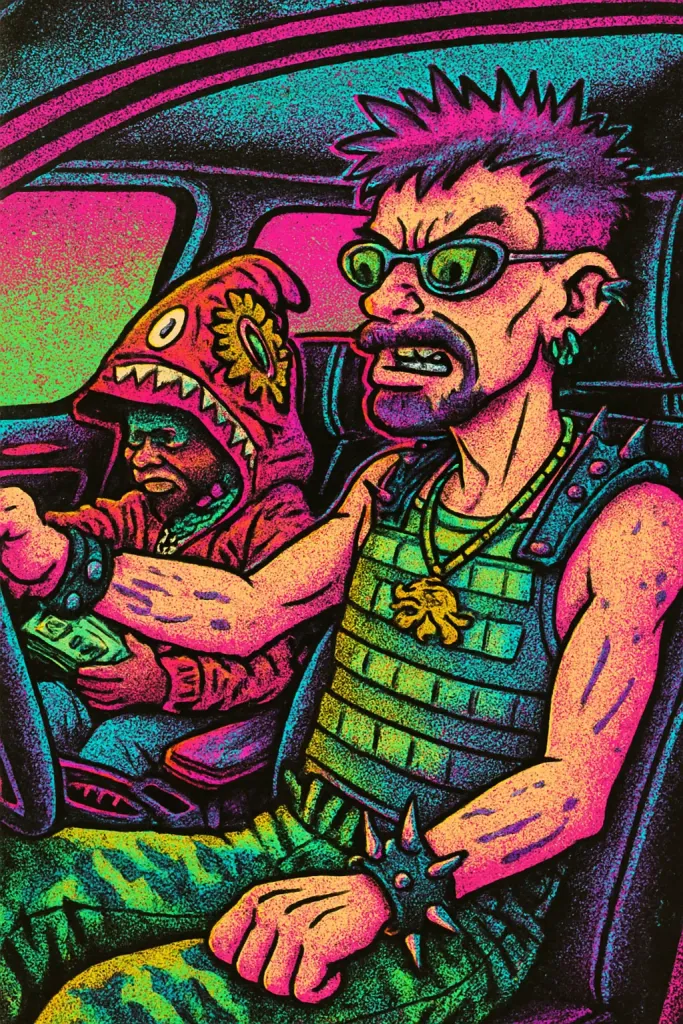 Surreal Stylized Baddies sample output