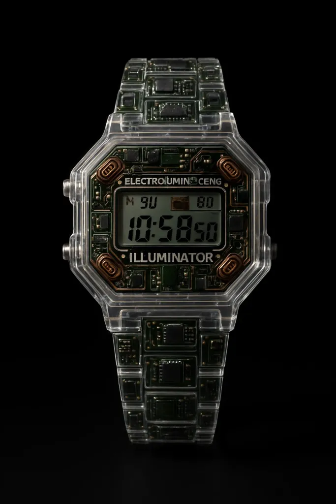 Futuristic Tech Style sample output