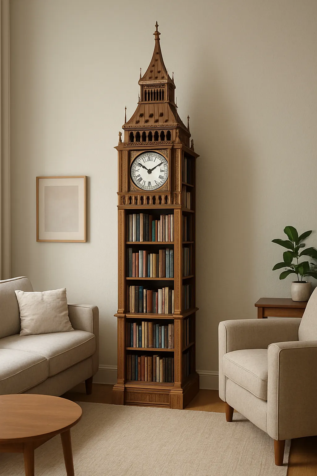 Landmark to Furniture Photorealistic Concept