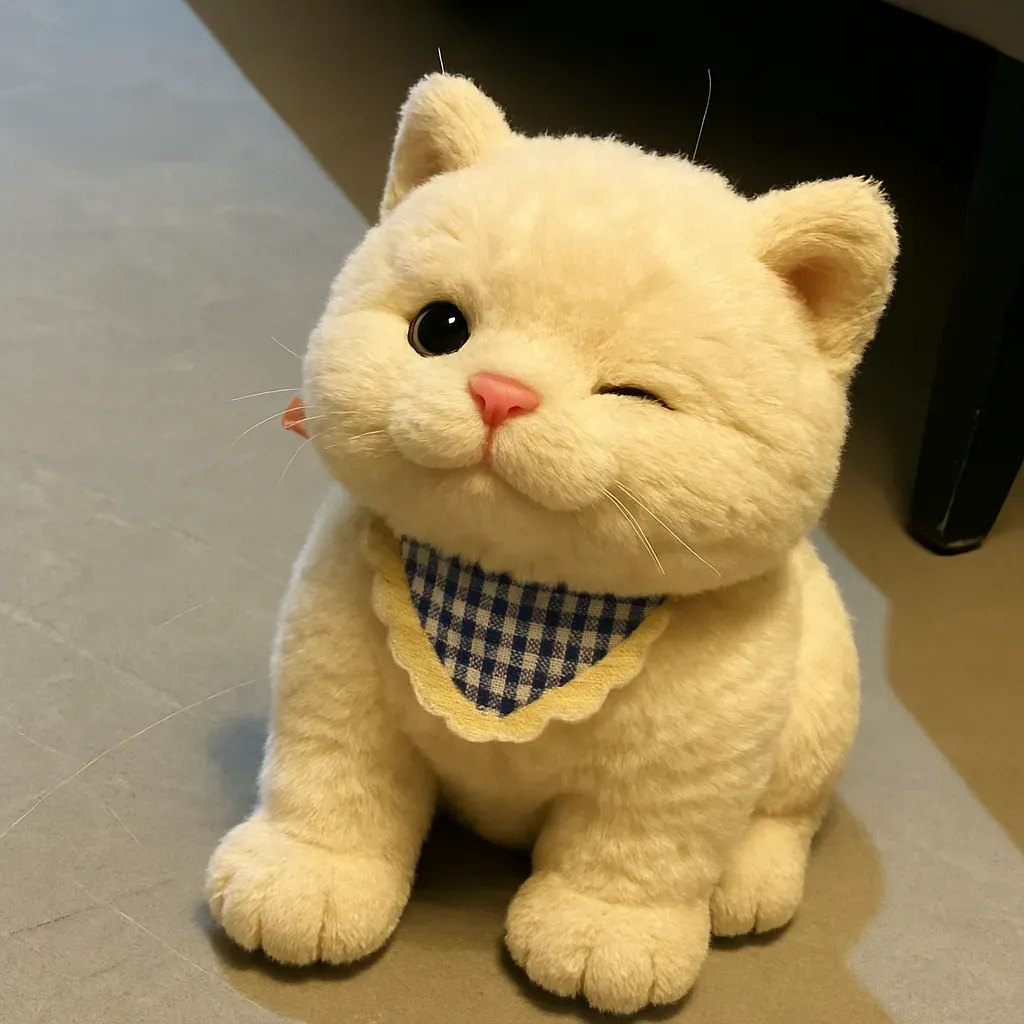 Super cute plush toy sample output