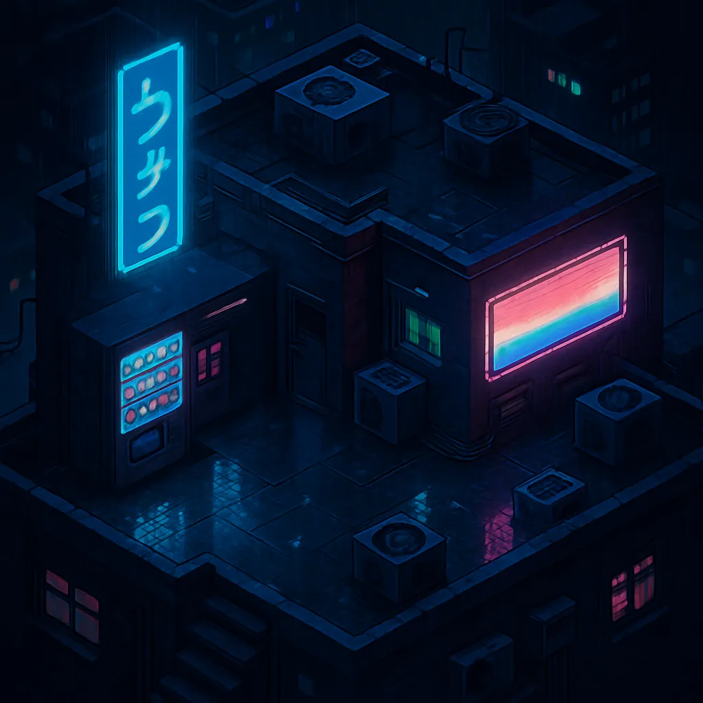 Isometric Pixel Art Scene Generator