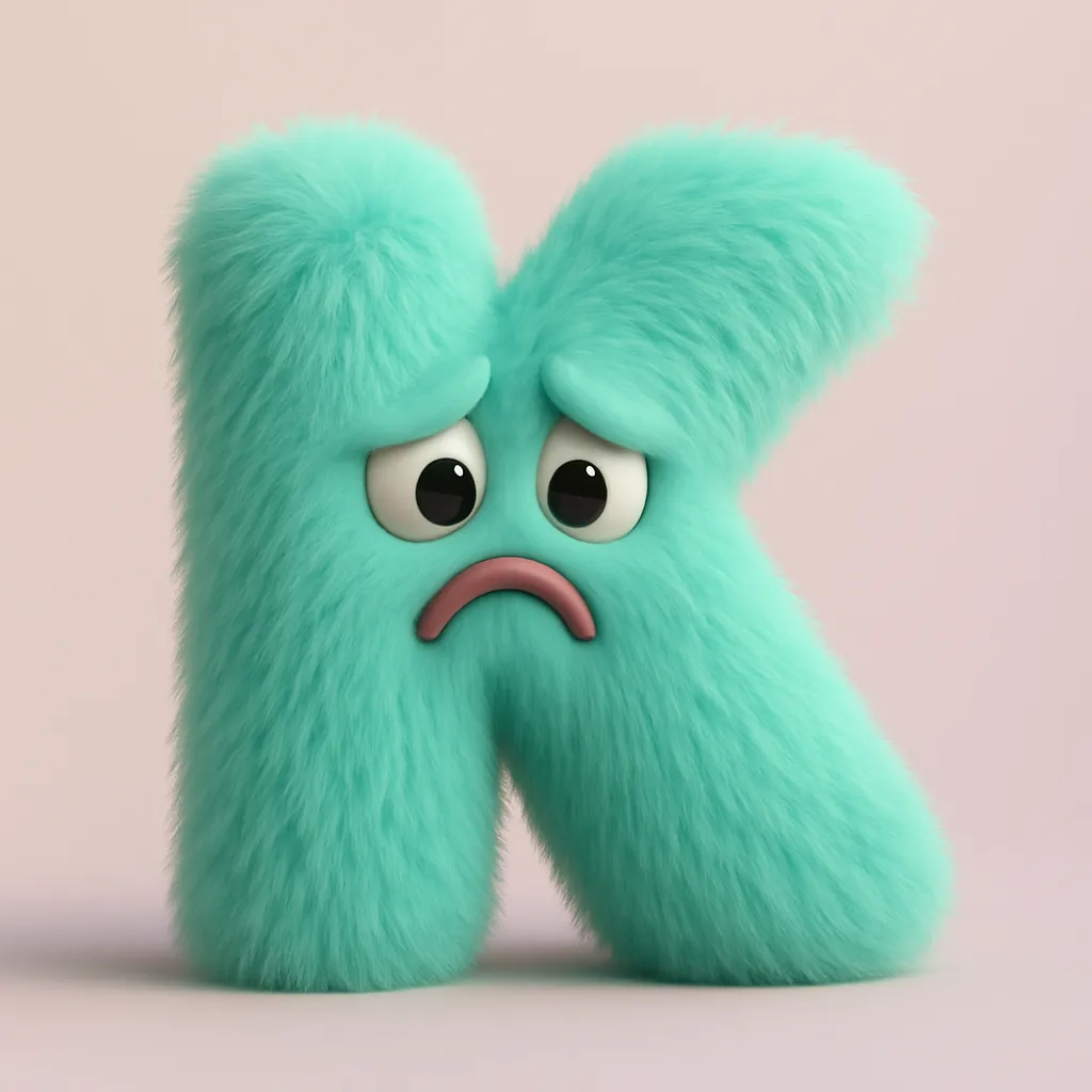 Alphabet Monsters: Realistic Fur Edition
