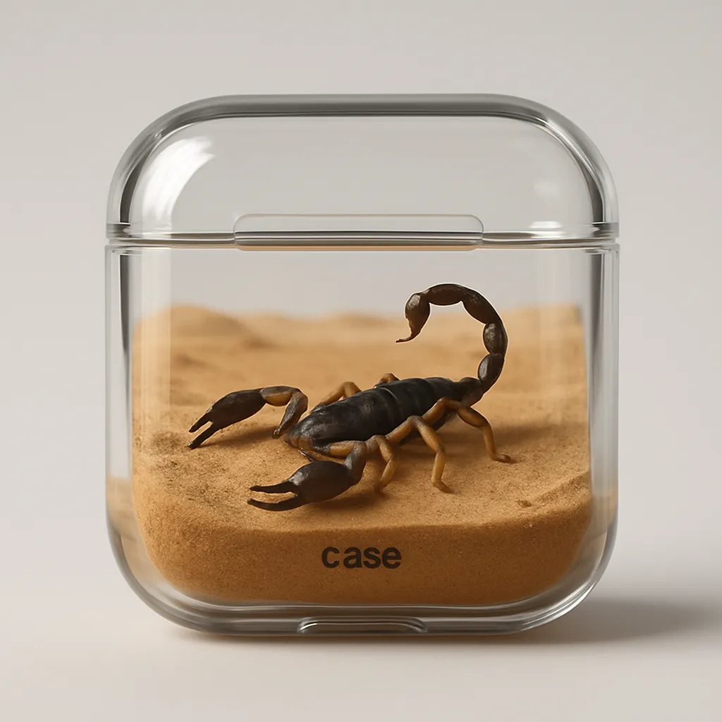Miniature Display Earbud Case