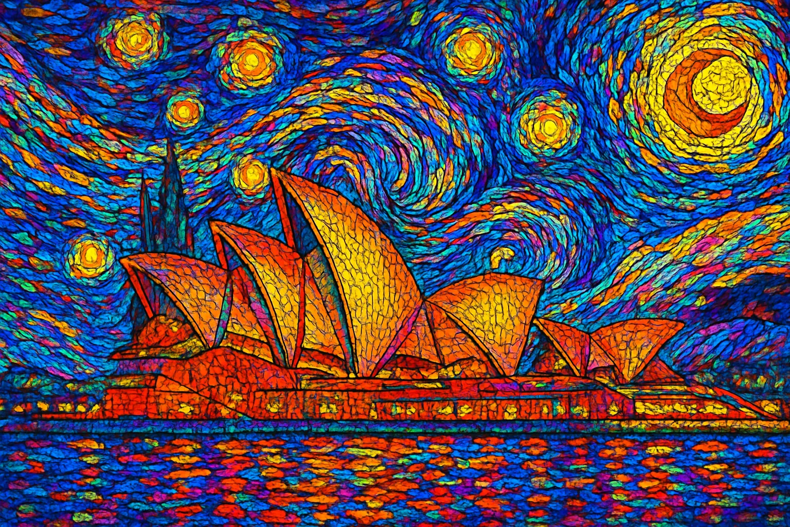 Starry Mosaic Transform ✨