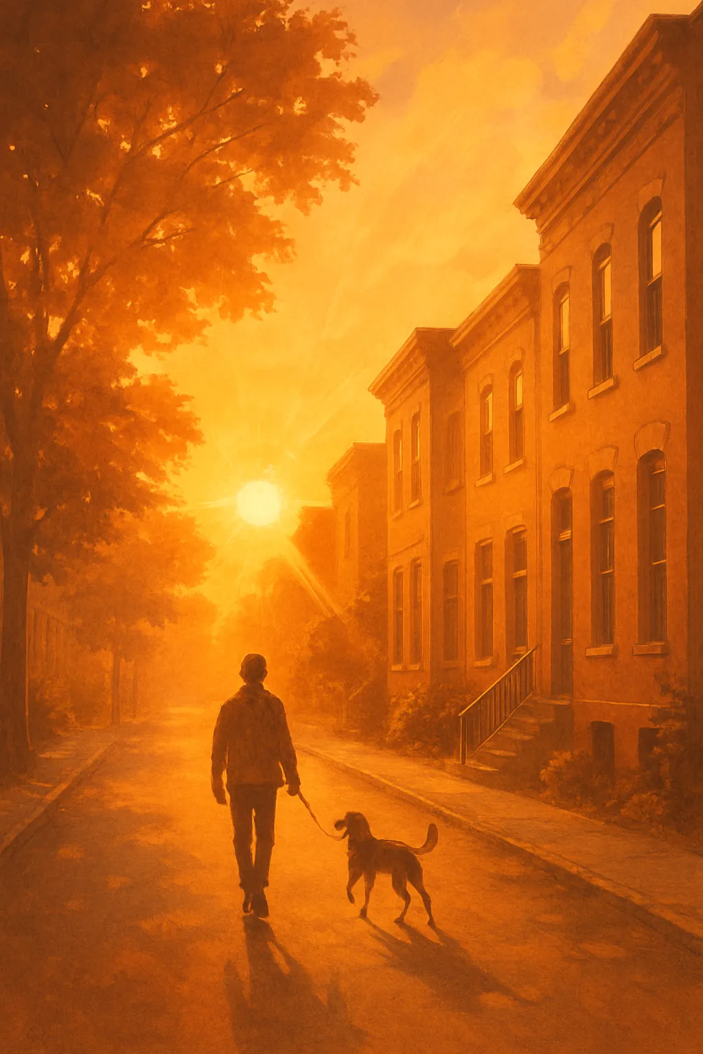 Radiant Dawn Urban Vibes