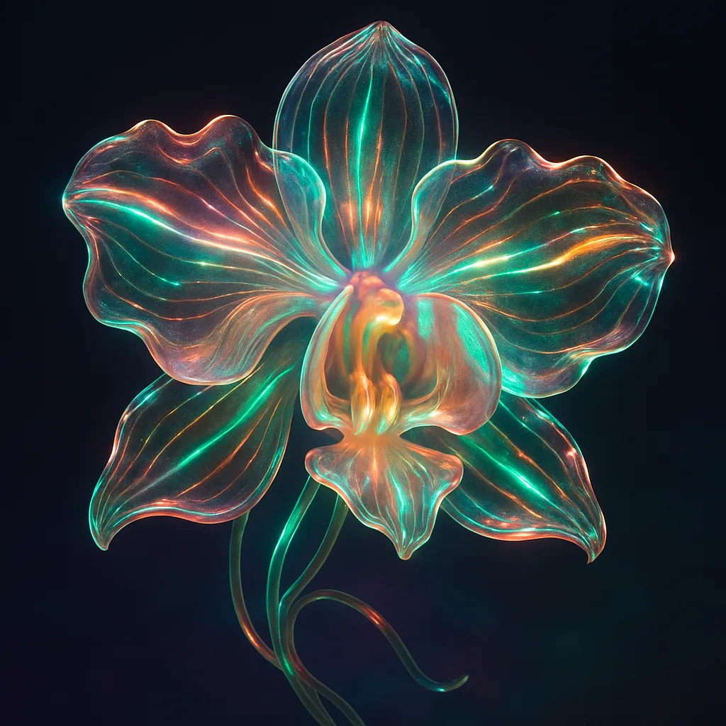 Prismatic Bioluminescent Fusion Series