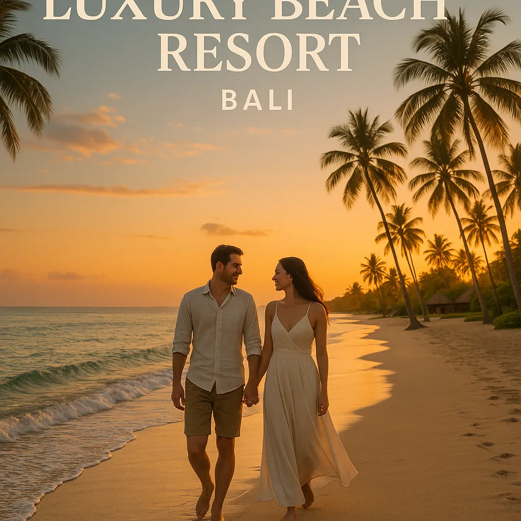 Customizable Travel Ad image generator