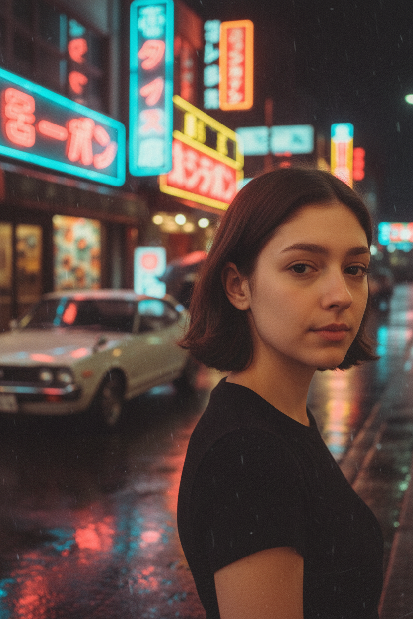 Retro Lo-Fi Portrait Generator
