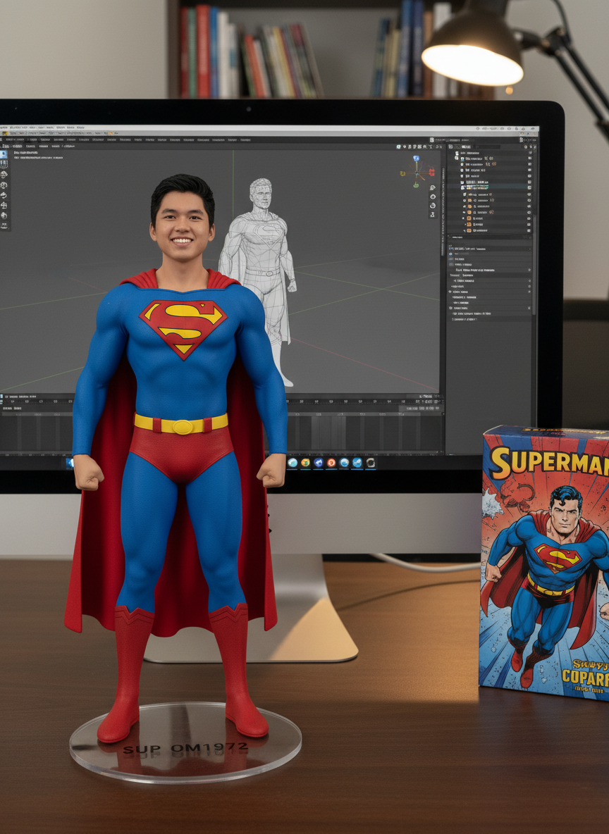 SUP OM1972 Desk Figure Studio