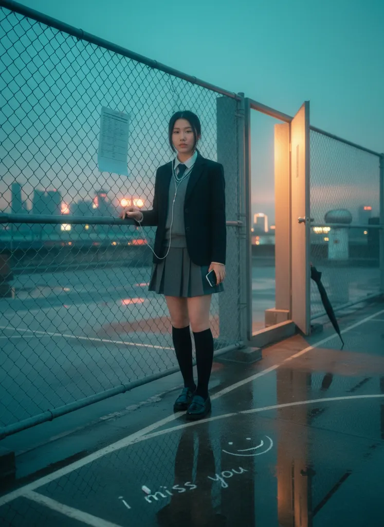 Quiet Goodbye Rooftop Face Lock sample output