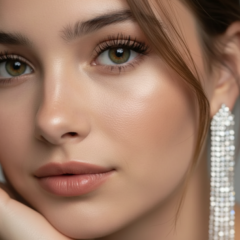 Hyperreal Extreme Close-Up Portrait sample output