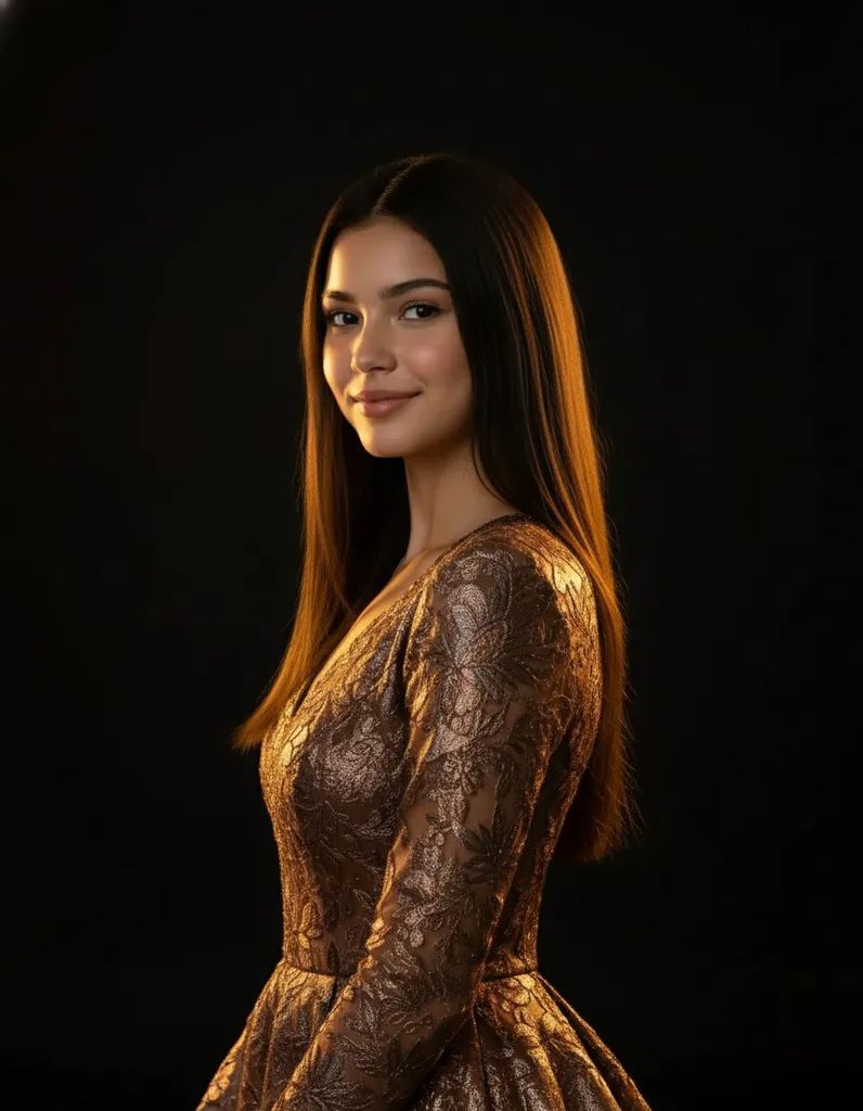 Cinematic Backlight Elegance sample output