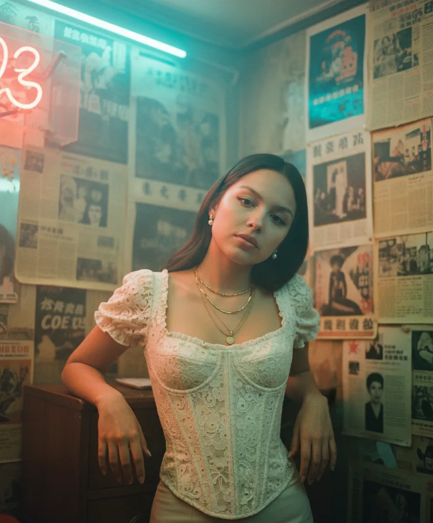 Hong Kong Retro Portrait — 1990s Film Mood sample output