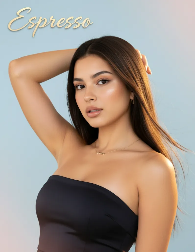 Expresso Album Cover — Studio Portrait Style sample output