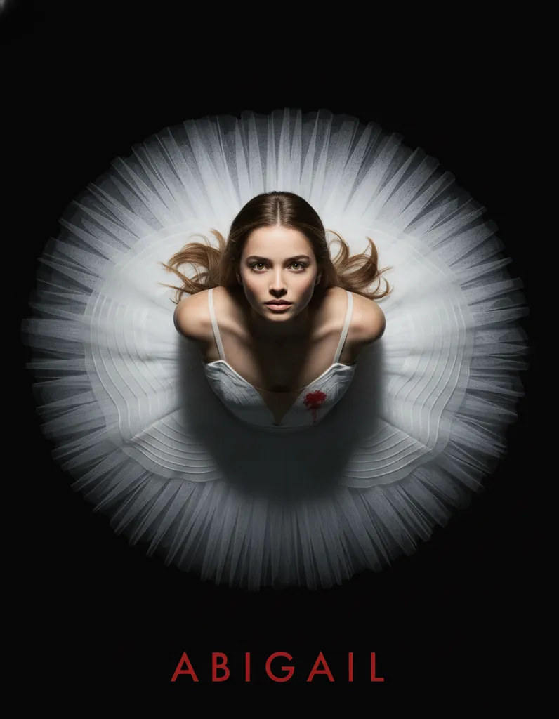 ABIGAIL Movie Poster — Dark Ballet Horror sample output