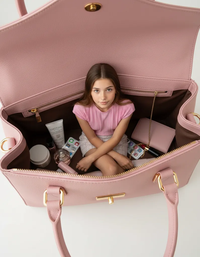 What's In My Bag — Editorial DSLR Top-View Photo sample output