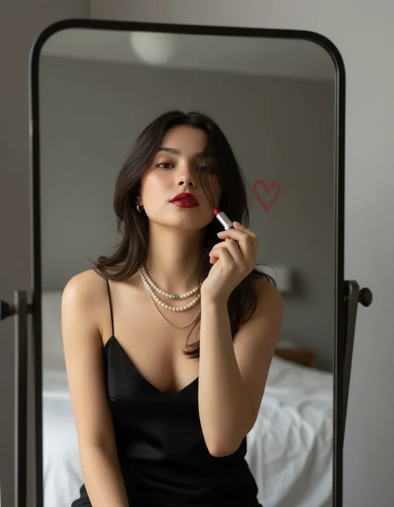 Cinematic Mirror Self-Portrait sample output