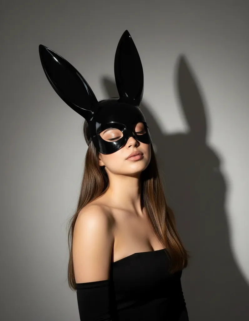 Enigmatic Bunny Flash Portrait sample output