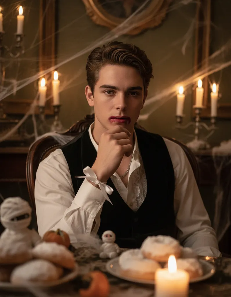 Cinematic Halloween Party sample output