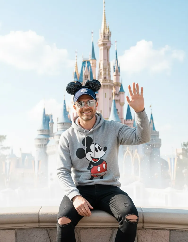 Disney Castle Portrait sample output