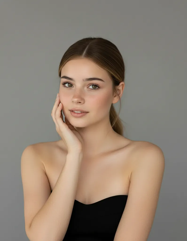 Studio Editorial Portrait sample output