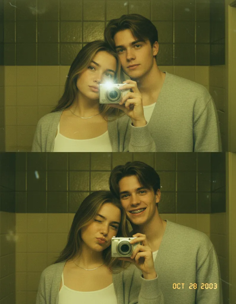 Vintage Couple Duo Shot