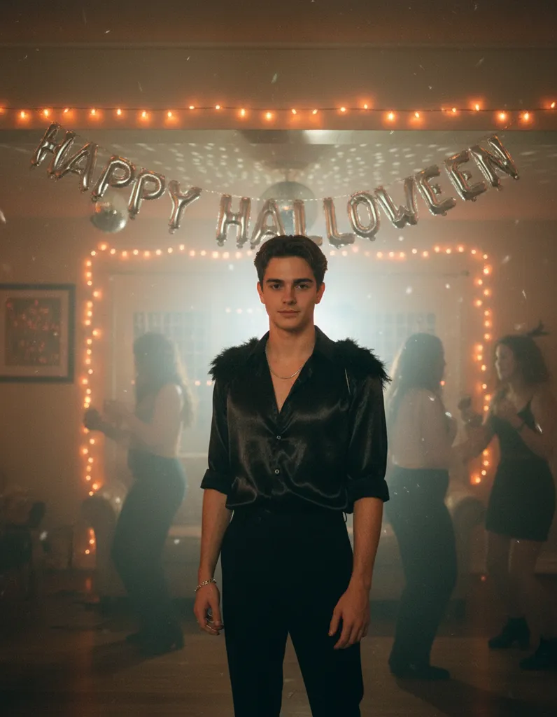 Halloween Party Retro Night sample output