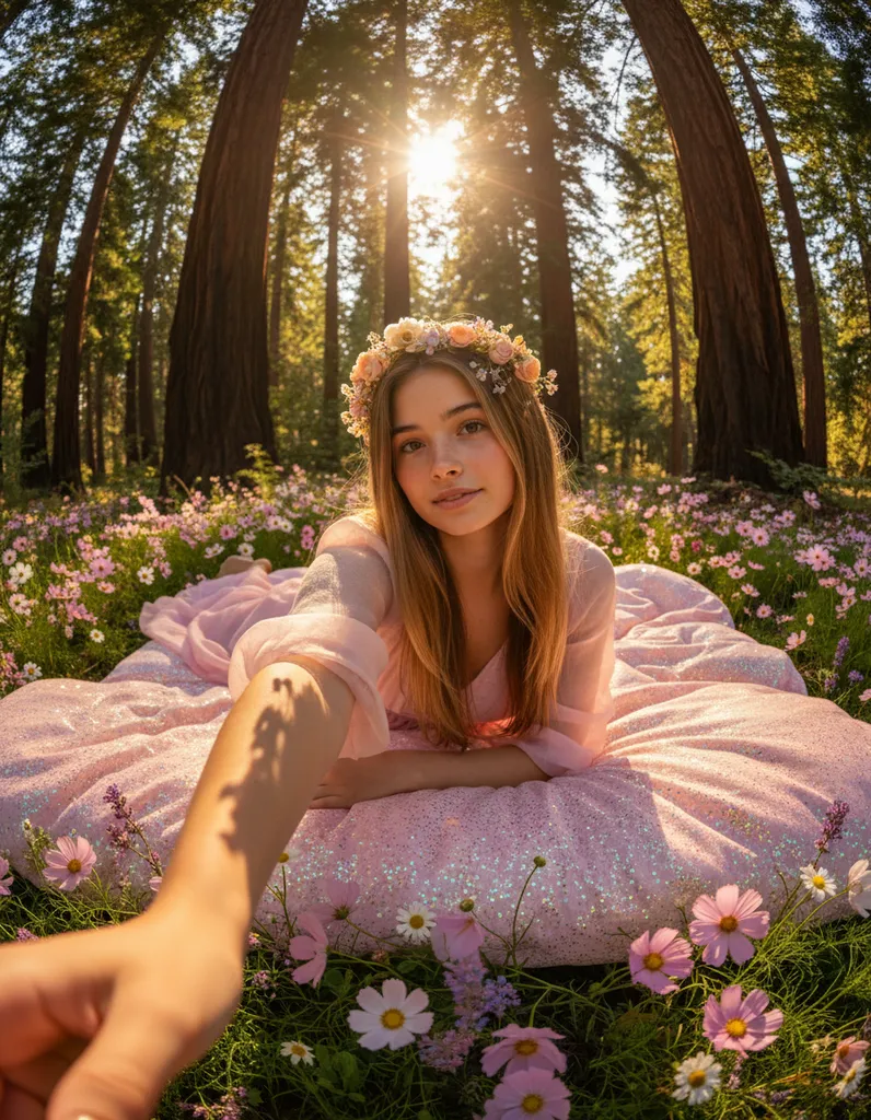 Forest Muse — Fisheye Camera Taken sample output