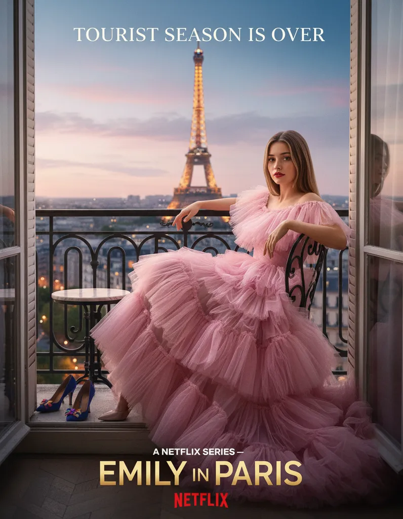 Emily In Paris Netflix Poster sample output