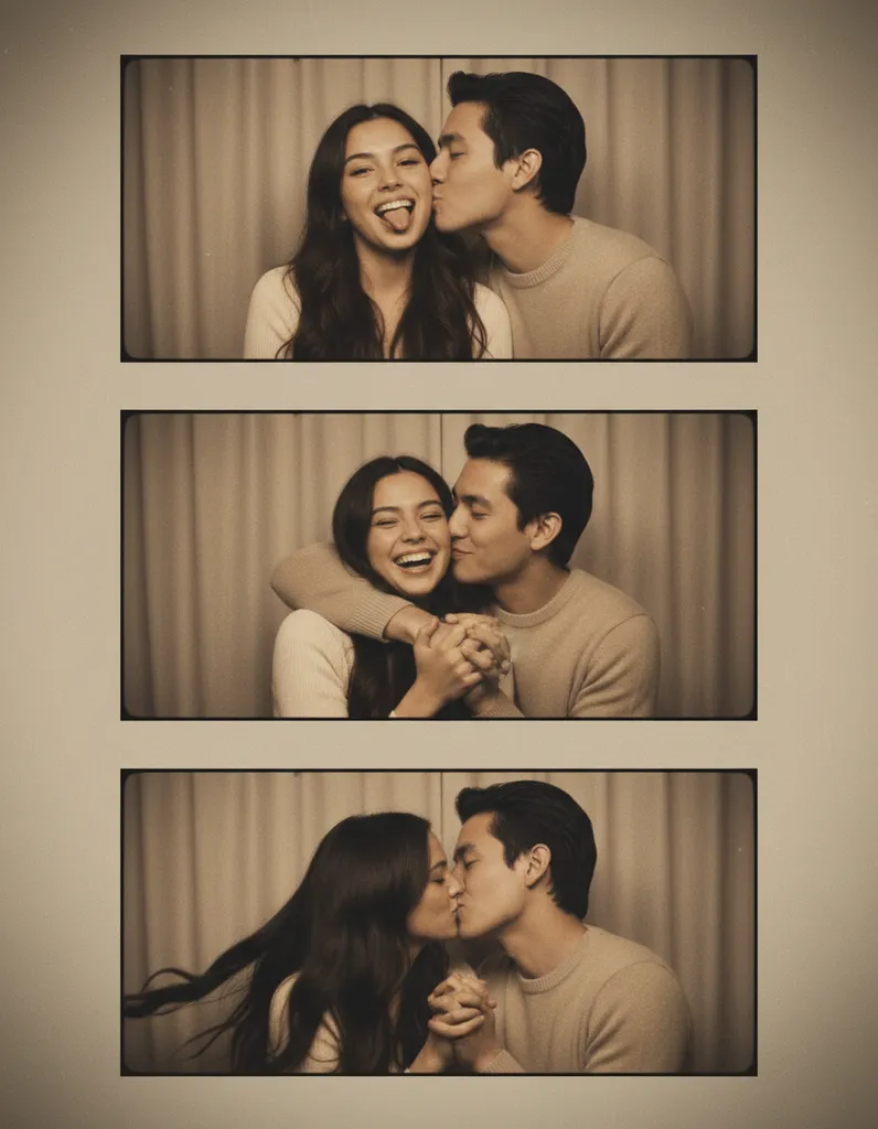Timeless Kisses Vintage Photo Booth Romance