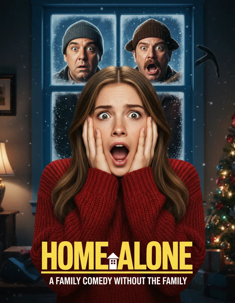 Home Alone Movie Poster sample output