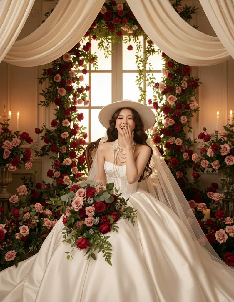 Western Editorial Bridal Portrait