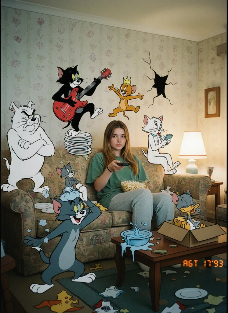 Tom & Jerry IRL: Cartoon Chaos Snapshot