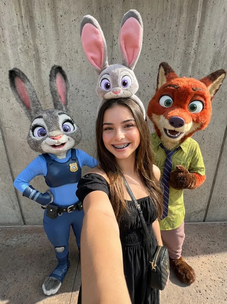 Zootopia Mascot Selfie Magic