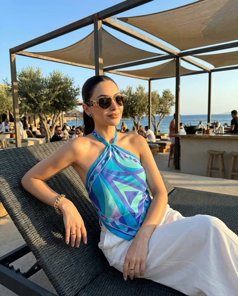 Luxury Resort Fashion Look